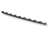 Corrugated infill strip